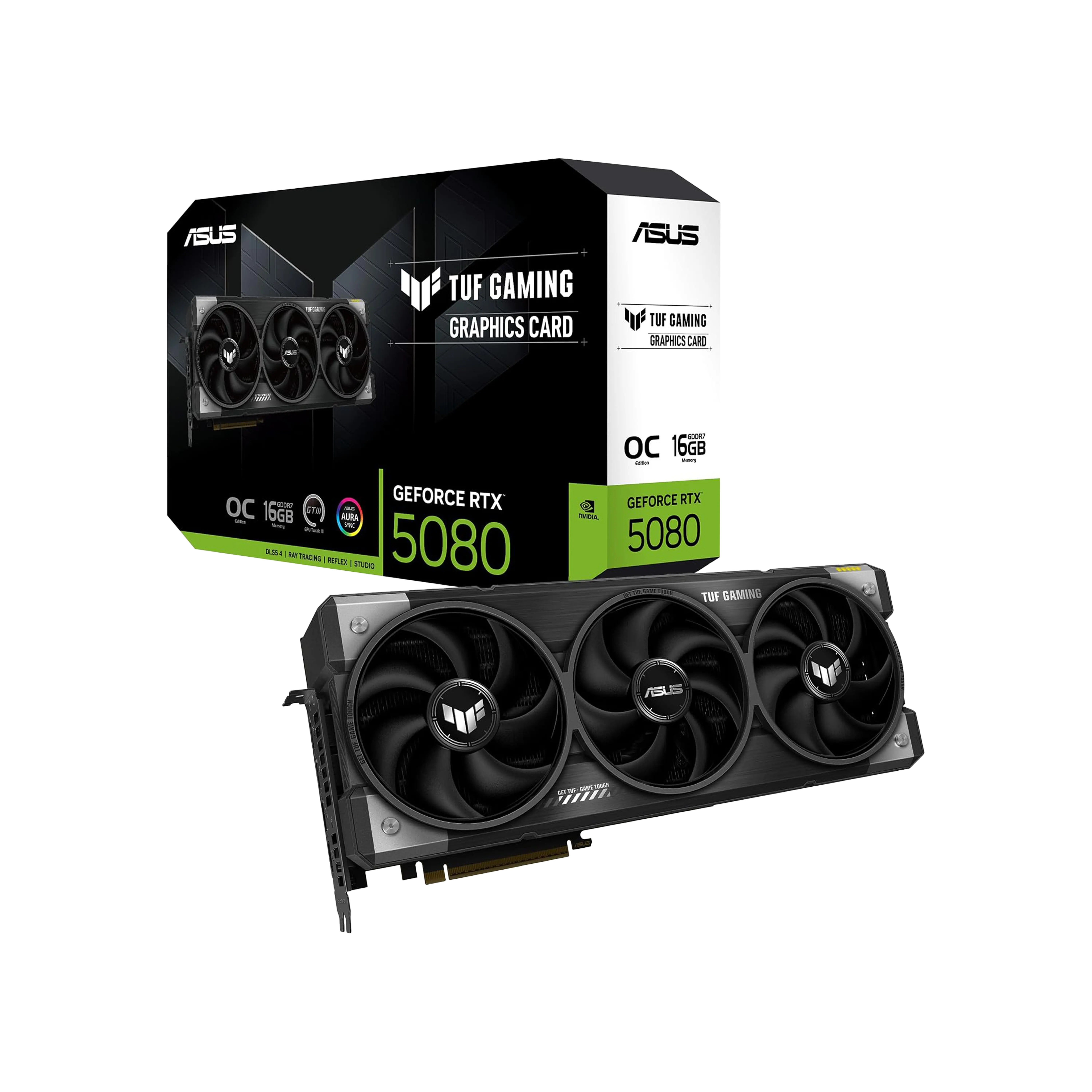 ASUS TUF Gaming GeForce RTX 5080 16GB GDDR7 OC Edition