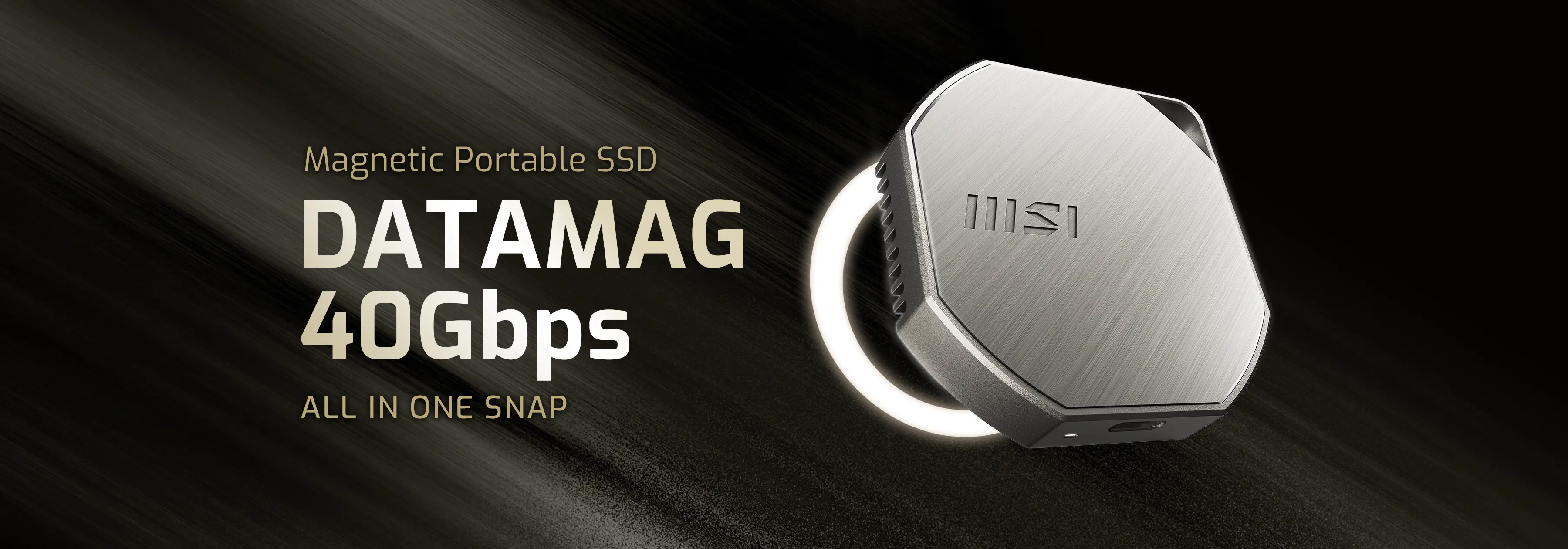 نگاهی به نسل جدید SSD اکسترنال، MSI DATA MAG 40GB