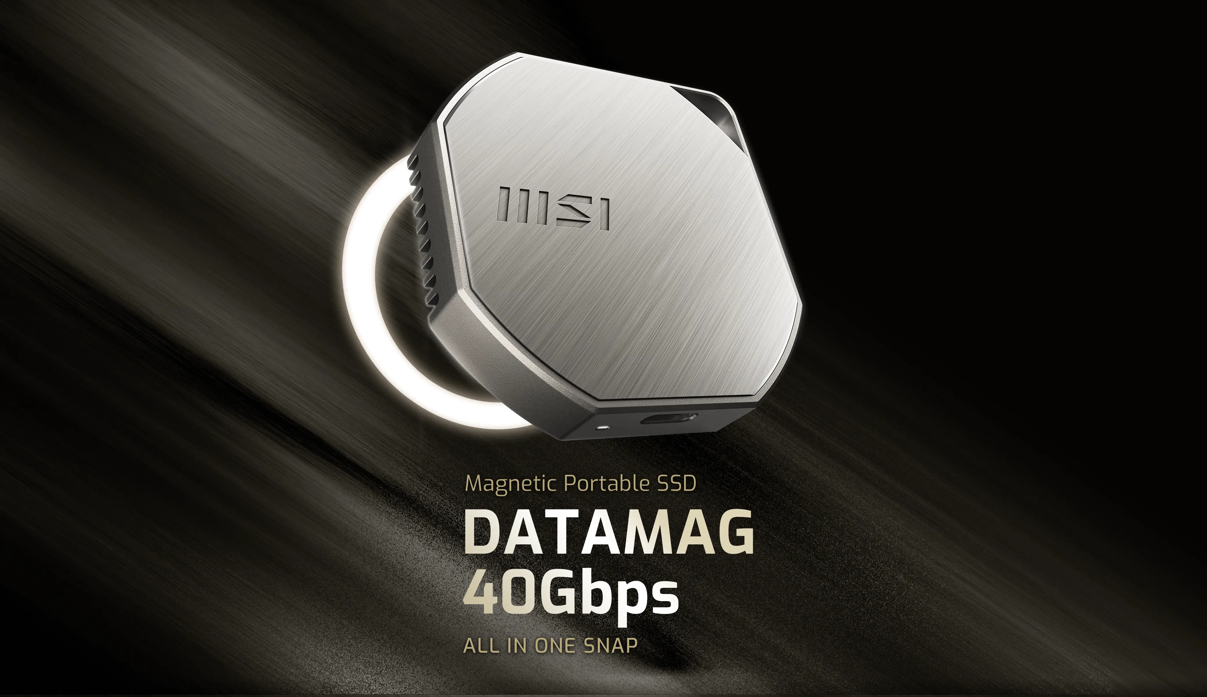 نگاهی به نسل جدید SSD اکسترنال، MSI DATA MAG 40GB