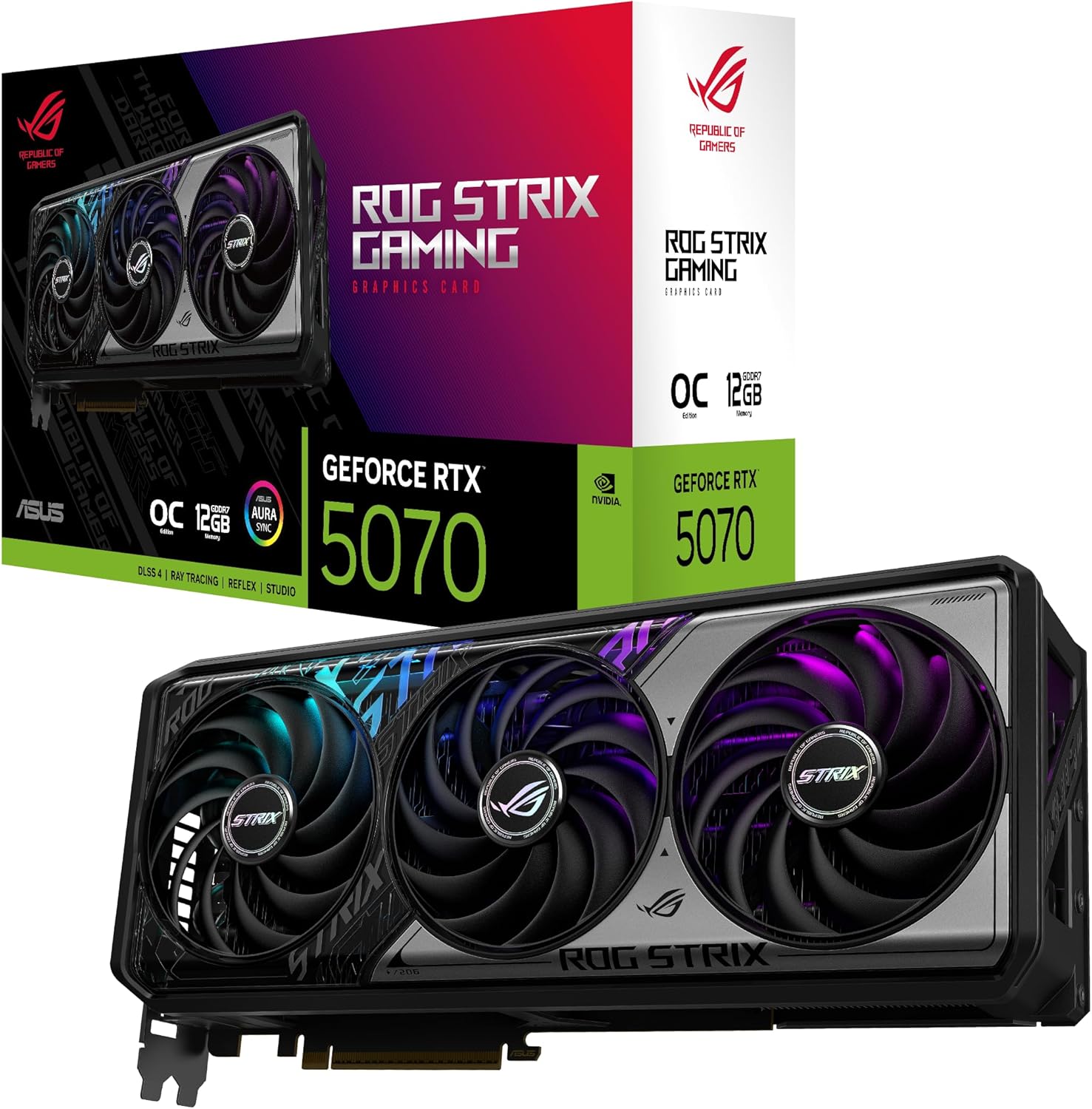 ROG STRIX RTX 5070 O12GB GDDR7